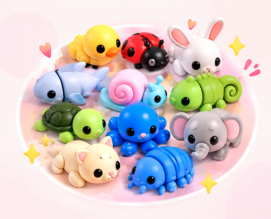 Mega SCOOP — 7–10 losowych figurek MyPocket Zoo
