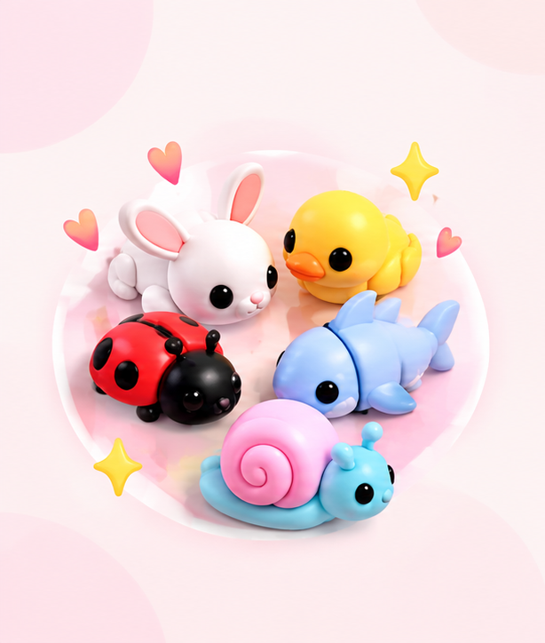 Mini SCOOP — 3–5 losowych figurek MyPocket Zoo