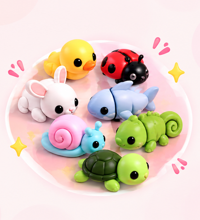 Medium SCOOP — 5–7 losowych figurek MyPocket Zoo